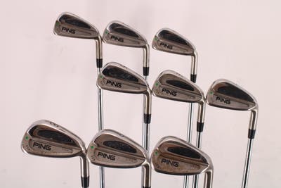 Ping S59 Iron Set 2-PW Stock Steel Shaft Steel Stiff Right Handed Green Dot 38.0in