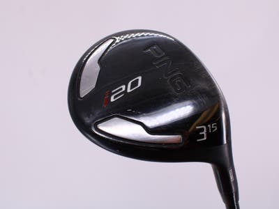 Ping I20 Fairway Wood 3 Wood 3W 15° Project X 6.0 Graphite Black Graphite Stiff Right Handed 42.75in