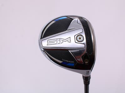 TaylorMade SIM Ti Fairway Wood 3 Wood 3W 15° Project X HZRDUS Yellow 65 6.0 Graphite Stiff Right Handed 43.25in