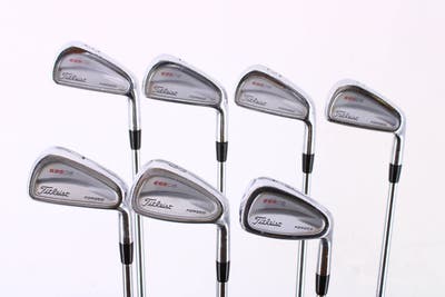 Titleist 695 CB Forged Iron Set 3-9 Iron True Temper Dynamic Gold S300 Steel Stiff Right Handed 38.25in