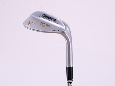 Cleveland 2012 588 Chrome Wedge Sand SW 56° 14 Deg Bounce Cleveland Wedge Graphite Steel Wedge Flex Right Handed 35.0in