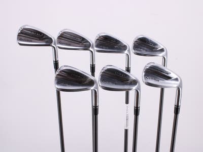 TaylorMade P-790 Iron Set 5-PW GW UST Recoil 780 ES SMACWRAP BLK Graphite Stiff Right Handed 39.25in