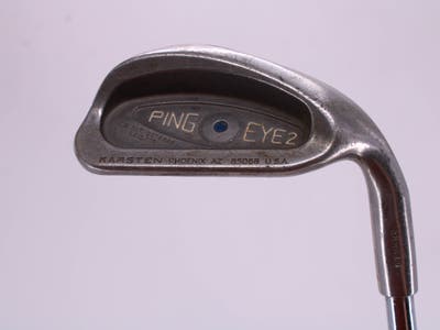 Ping Eye 2 Single Iron Pitching Wedge PW Stock Steel Regular Right Handed Blue Dot 35.5in