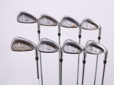 TaylorMade Rac OS Iron Set 3-PW Stock Steel Shaft Steel Regular Right Handed 38.25in