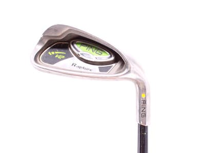 Ping Rapture V2 Single Iron 9 Iron Ping TFC 939I Graphite Regular Right Handed Yellow Dot 36.5in