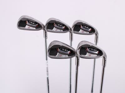 Ping G20 Iron Set 7-PW SW Ping CFS Steel Stiff Right Handed Black Dot 37.0in