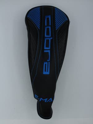 Cobra F-MAX Airspeed Offset Fairway Wood Headcover w/Interchangeable Tag Black / Blue