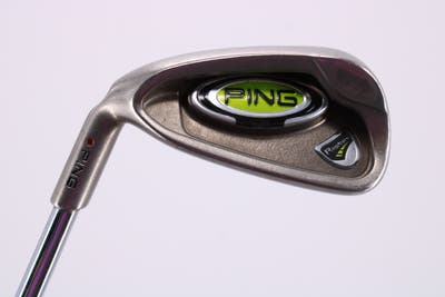 Ping Rapture Single Iron 6 Iron Ping AWT Steel Stiff Left Handed Maroon Dot 39.5in