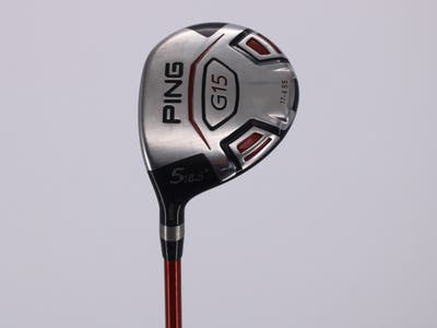 Ping G15 Fairway Wood 5 Wood 5W 18.5° Ping TFC 149F Graphite Stiff Left Handed 42.25in