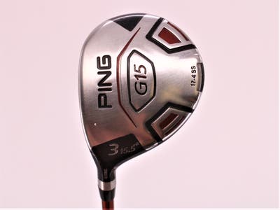 Ping G15 Fairway Wood 3 Wood 3W 15.5° Ping TFC 149F Graphite Stiff Left Handed 42.75in