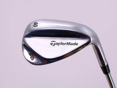 TaylorMade Milled Grind 2 Chrome Wedge Lob LW 60° 8 Deg Bounce True Temper Dynamic Gold S200 Steel Stiff Right Handed 35.0in