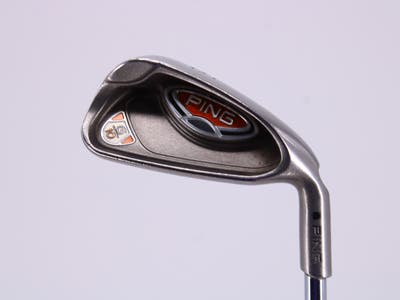 Ping G10 Single Iron 6 Iron Ping AWT Steel Stiff Right Handed Black Dot 37.75in