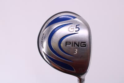 Ping G5 Fairway Wood 3 Wood 3W 15° Ping TFC 100F Graphite Stiff Right Handed 43.0in