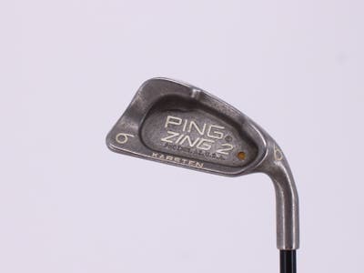 Ping Zing 2 Single Iron 6 Iron Ping Karsten 101 By Aldila Graphite Regular Right Handed Gold Dot 36.0in