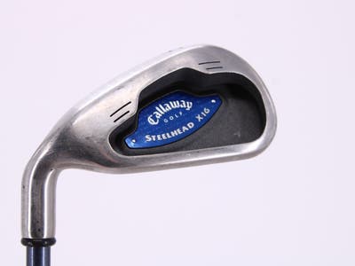 Callaway X-16 Single Iron 6 Iron Callaway System CW75 Graphite Regular Left Handed 37.5in