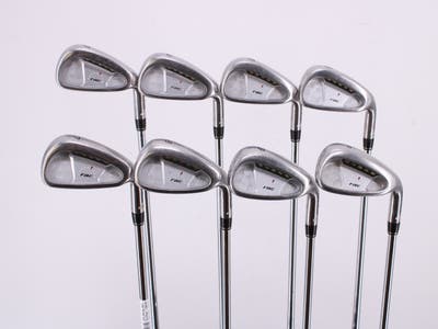 TaylorMade Rac OS Iron Set 3-PW Stock Steel Shaft Steel Stiff Right Handed 38.5in