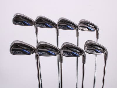 Ping G30 Iron Set 4-PW GW Ping CFS Distance Steel Regular Right Handed Black Dot 38.5in