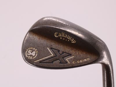 Callaway X Forged Vintage Wedge Sand SW 54° 15 Deg Bounce R Grind Aldila M75i Tour Graphite Regular Right Handed 35.25in