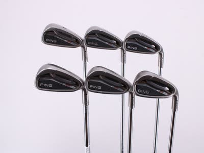 Ping G25 Iron Set 4-9 Iron Ping CFS with Cushin Insert Steel Regular Right Handed Black Dot 38.75in