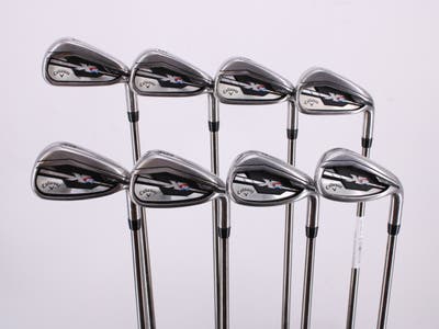 Callaway XR Iron Set 4-PW GW UST Mamiya Recoil 660 F3 Graphite Regular Right Handed 38.25in