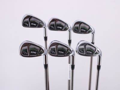 Callaway Epic Iron Set 6-PW GW UST Mamiya Recoil 760 ES Graphite Regular Right Handed 38.25in