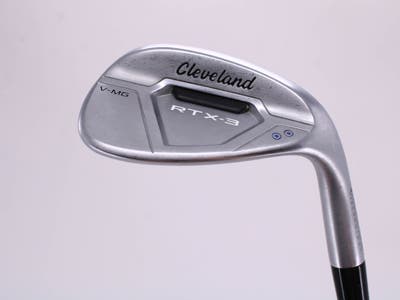 Cleveland RTX-3 Cavity Back Tour Satin Wedge Lob LW 60° 9 Deg Bounce V-MG True Temper Dynamic Gold Steel Wedge Flex Right Handed 38.25in