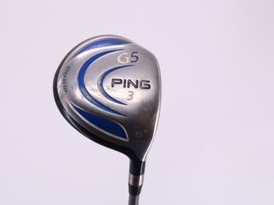Ping G5 Fairway Wood 3 Wood 3W 15° Ping TFC 100F Graphite Regular Right Handed 42.75in