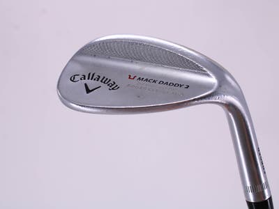Callaway Mack Daddy 2 Chrome Wedge Lob LW 60° 10 Deg Bounce S Grind Dynamic Gold Tour Issue S200 Steel Wedge Flex Right Handed 35.0in