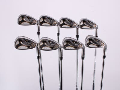 TaylorMade R7 Draw Iron Set 4-PW GW TM T-Step 90 Steel Stiff Right Handed 38.5in