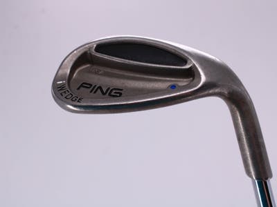 Ping i Wedge Wedge Lob LW 58° Stock Steel Shaft Steel Wedge Flex Right Handed Blue Dot 34.75in