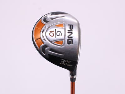 Ping G10 Draw Fairway Wood 3 Wood 3W 15.5° Ping TFC 129F Graphite Regular Right Handed 42.5in