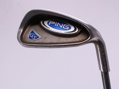 Ping G5 Single Iron 8 Iron Ping TFC 100I Graphite Regular Right Handed Black Dot 36.75in