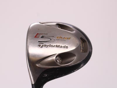 TaylorMade R5 Dual Fairway Wood 3 Wood 3W 15° TM M.A.S.2 55 Graphite Regular Left Handed 43.0in
