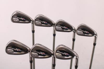 Callaway XR Iron Set 4-PW UST Mamiya Recoil 660 F3 Graphite Regular Right Handed 38.25in
