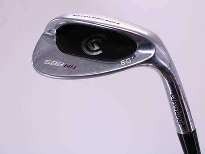 Cleveland 588 RS Wedge Lob LW 60° Stock Steel Shaft Steel Wedge Flex Right Handed 35.25in