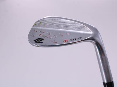 New Level M-Type Forged Satin Chrome Wedge Gap GW 50° Nippon NS Pro Zelos 6 Steel Wedge Flex Right Handed 35.5in