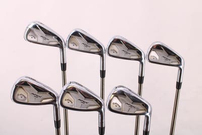 Callaway Apex Pro 19 Iron Set 4-PW UST Mamiya Recoil 110 F4 Graphite Stiff Right Handed 38.25in