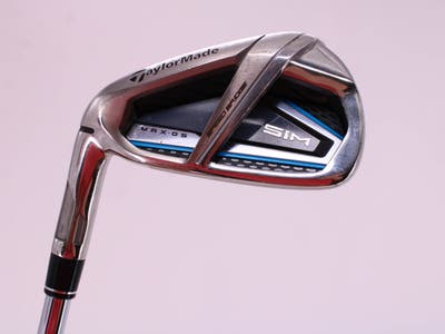 TaylorMade SIM MAX OS Single Iron 6 Iron FST KBS MAX 85 Steel Stiff Left Handed 39.75in