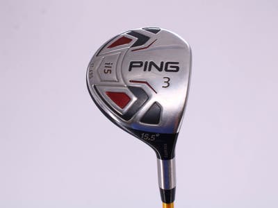 Ping i15 Fairway Wood 3 Wood 3W 15.5° UST Proforce Axivcore Red 79 Graphite Regular Right Handed 42.75in