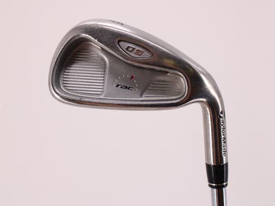 TaylorMade Rac OS 2005 Single Iron 6 Iron TM T- Step Steel Stiff Right Handed 37.75in