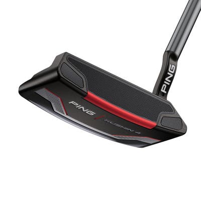 New Ping 2021 Kushin 4 Putter Strong Arc Steel Right Handed Black Dot PP58 Grip 34.0in