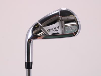 Callaway Rogue Pro Single Iron 6 Iron Project X Rifle 6.0 Steel Stiff Left Handed 37.5in