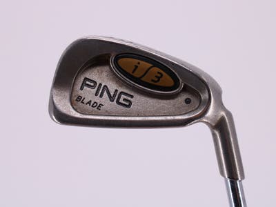 Ping i3 Blade Single Iron 3 Iron Ping CFS with Cushin Insert Steel Stiff Right Handed Black Dot 39.0in