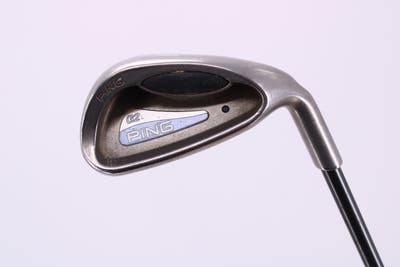Ping G2 Ladies Single Iron Pitching Wedge PW Ping TFC 100D Graphite Regular Right Handed Black Dot 34.75in