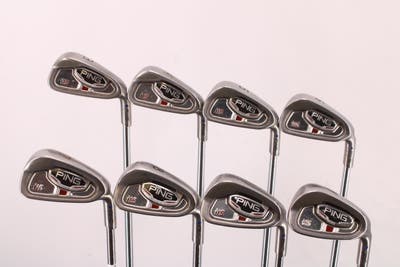 Ping i15 Iron Set 3-PW Ping AWT Steel Stiff Right Handed Blue Dot 38.0in