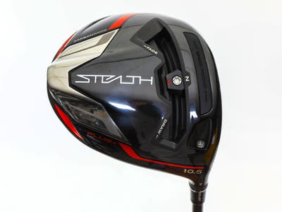 Mint TaylorMade Stealth Plus Driver 10.5° PX HZRDUS Smoke Red RDX 60 Graphite Regular Right Handed 45.75in