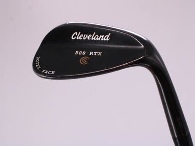 Cleveland 588 RTX Custom Black Nickel Wedge Gap GW 52° 10 Deg Bounce True Temper Steel Wedge Flex Right Handed 35.5in