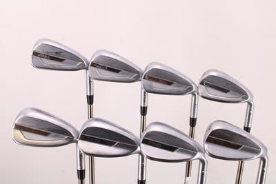 Ping G700 Iron Set 5-PW GW SW UST Mamiya Recoil 95 F3 Graphite Regular Right Handed White Dot 38.75in