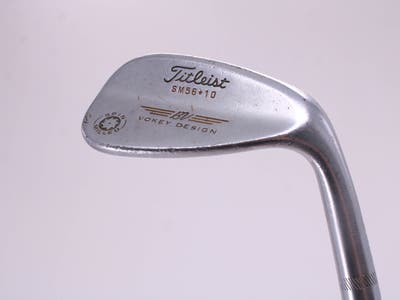 Titleist 2009 Vokey Spin Milled Chrome Wedge Sand SW 56° Stock Steel Shaft Steel Stiff Right Handed 35.5in