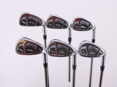 Callaway Epic Iron Set 6-PW GW UST Mamiya Recoil 760 ES Graphite Regular Right Handed 38.75in